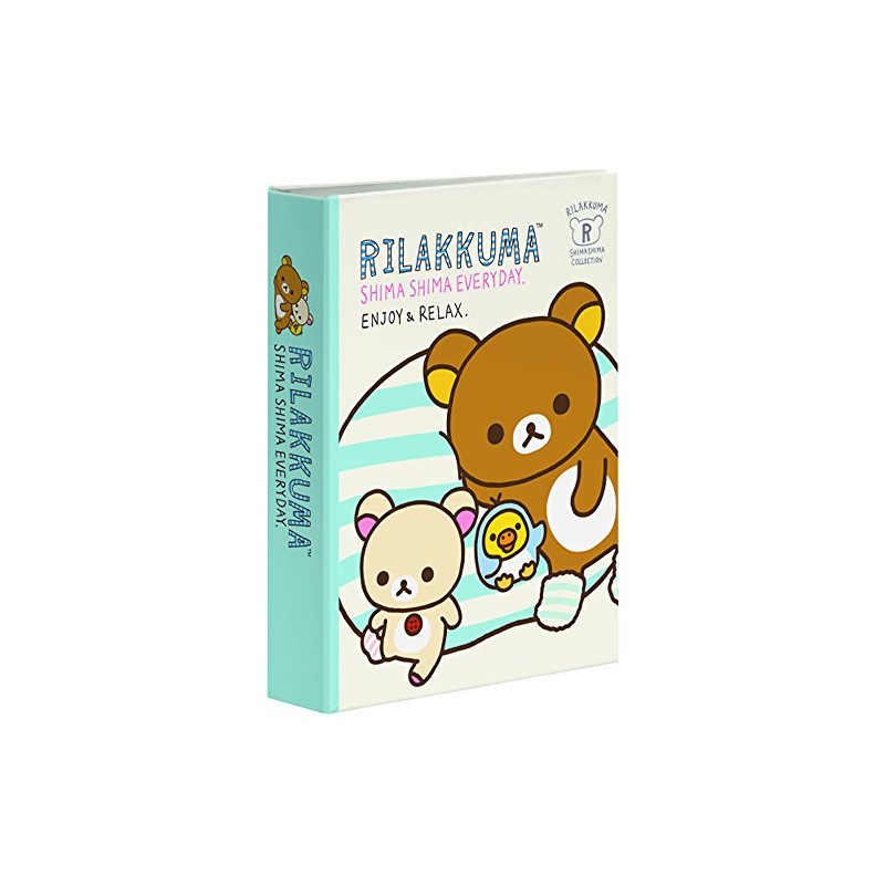 ナカバヤシ ポケット アルバム 1段 KG判 40枚 リラックマ 1PK-40-4-2