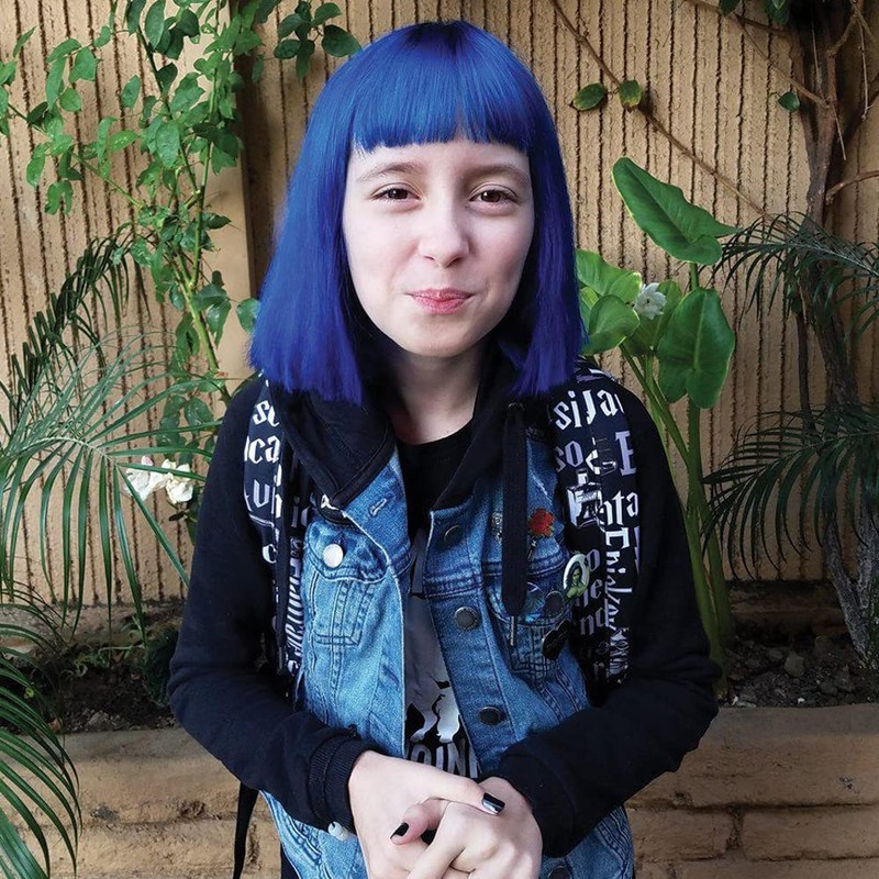 MANIC PANIC Classic Rockabilly Blue Semi Permanent Hair Color -