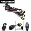 For Chevy Silverado Fog Light Wiring Harness-Kit 2003-2007 1500 2500