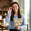500pcs Gold Star Stickers, Funny Star Stickers for Coworkers, Friends,