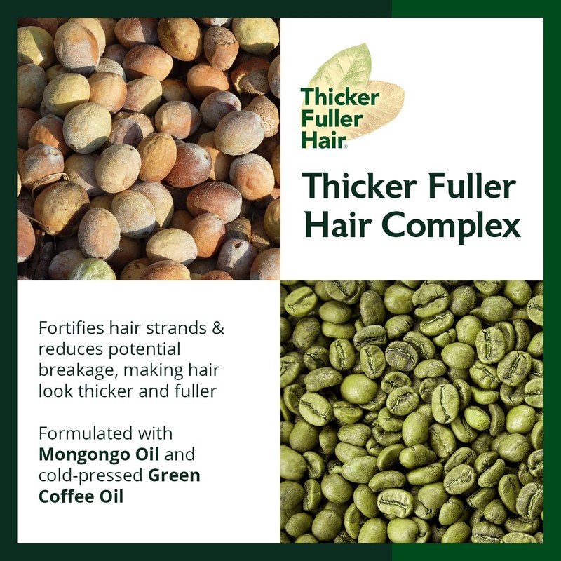 Thicker Fuller Hair Thickening Serum - Thinning Hair Treatment -
