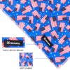 Maca Bates American Flag 4th of July Dog Bandana Fourth