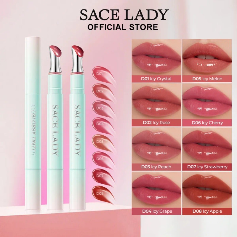 Sace Lady Ice Brillo Labial Efecto Jugoso Y Hidratante 1.8g