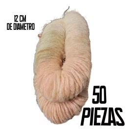 mdj Estropajo Zacate Exfoliante Para Baño Natural 50pzs