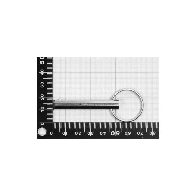 Yacht Steel Steckbolzen mit Kugelsicherung 8x53mm