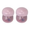2pcs Matte Lip Gloss Hydrating Water Gloss Mushroom Shape Long