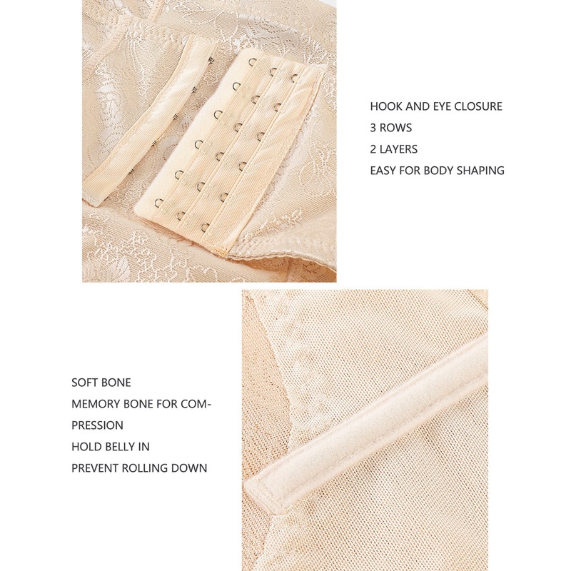 Postpartum Underwear Middle Waist 2 Layers Hook and Eye Breathable