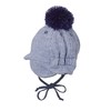 Sterntaler Baby Boys' Peaked Cap, Blue (Atlantic 307)