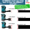 Sander Vacuum Adapter for most Makita Sanders - Shop Vac