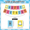 45Pcs Wonderland Party Decorations, Tea Party Decorations include Happy Birthday