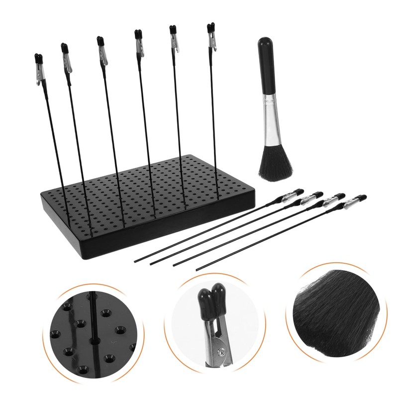 jojofuny Model Painting Stand Base Kit -Purpose Design for Drying