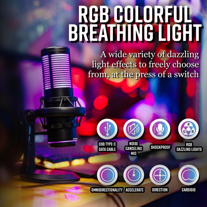 Live Video Streaming Kit (Deluxe)-for Video Call, Gaming, Podcast, YouTube,