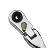 Mini 1/4 Inch Ratchet Wrench, 72-Tooth Reversible Chrome Vanadium Steel