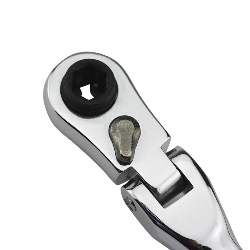 Mini 1/4 Inch Ratchet Wrench, 72-Tooth Reversible Chrome Vanadium Steel