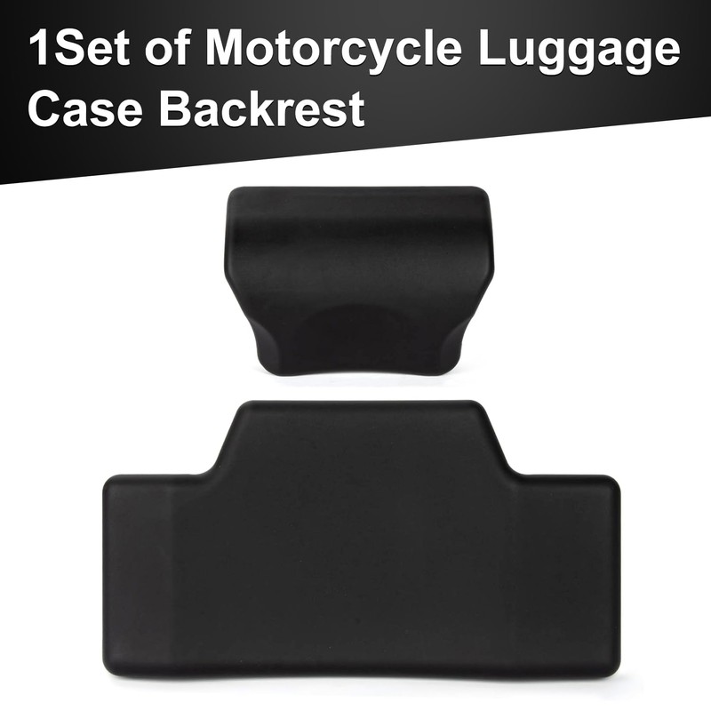 PSLER Motorcycle Top Box Back Support Cushion, Bike Back Box
