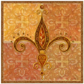 Thirstystone Occasions Trivet, Golden Jewels, Multicolor