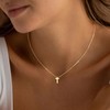 Rotnso Cross Necklace for Women 14K Real Gold Plated Dainty