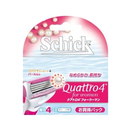 Quattro 4 for Woman Replacement Blades (4 pieces) x Set of 3