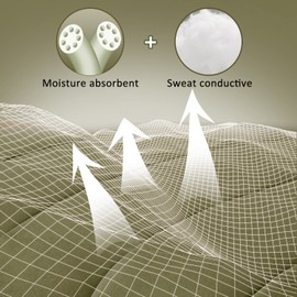 LOVTEX 2PCS Twin Size Comforter Sets - Ultra Soft Washed Microfiber Comforter Sets for Twin Size Bed - Reversible Down Alternative Comforter with 1 Pillow Sham(Olive/Charcoal)