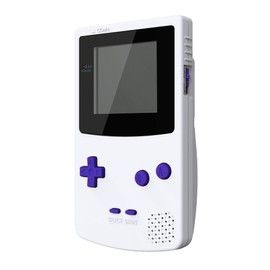 eXtremeRate Purple Replacement Full Set Buttons for Gameboy Color GBC - Handheld Game Console NOT Included