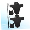 SUPVOX 2 Sets Bike Mudguard Wings Front Fork Mud Guards