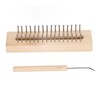 Wooden Knitting Loom with Loom Hook Wooden Knitting Loom Set