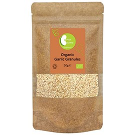Organic Garlic Granules - Certified Organic - by Busy Beans Organic (50g)