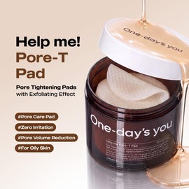 Almohadilla Pore‑T PAD6 – Tónico exfoliante que cierra poros y equilibra pH