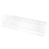 sourcing map Plastic Pen Holder, 24-Slot Acrylic Pen Display Stand