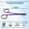 Multipurpose Micro IRIS Scissors Stainless Steel Shears for Fine Precision
