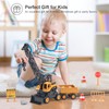Coolplay Construction Vehicles Toys for Kids Boy, Crane Truck Crane