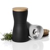 Adhoc Twin Pepper and Salt Mill Set High-Efficiency Ceramic Grinder