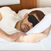 Sleep Mask Black - 100% Light Blocking, Ultra Soft Eye