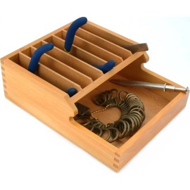 FindingKing Jewelers Bench Tool Holder Organzier for Plier Tweezer Beading Jewelers Tools