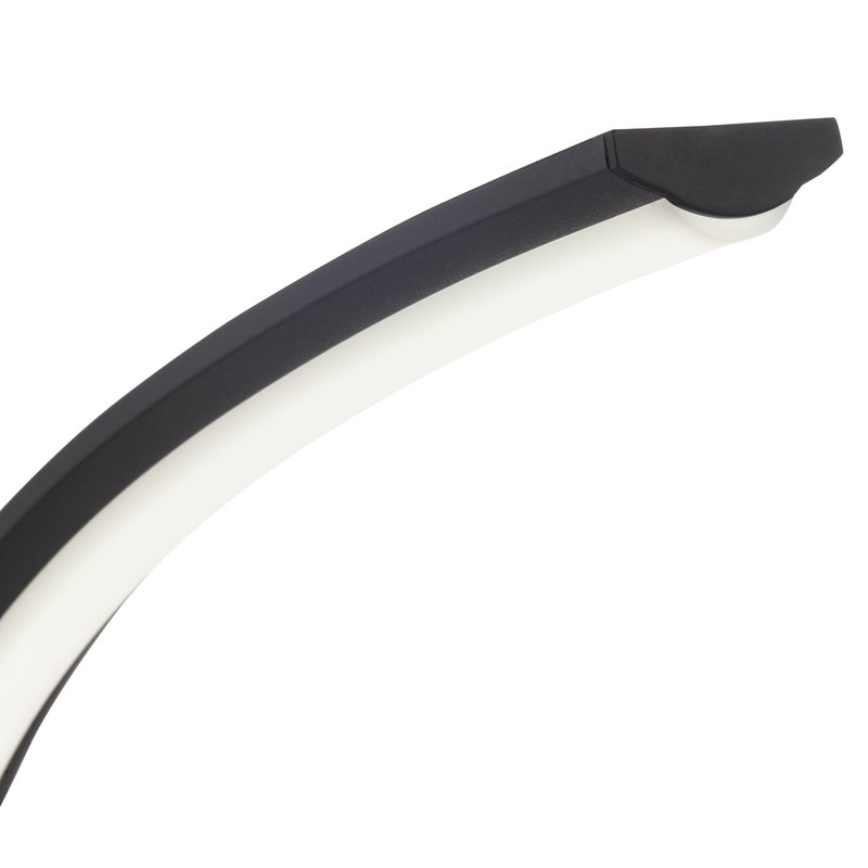 360 Lighting Curved Arc 15.25" High Modern LED Accent Table