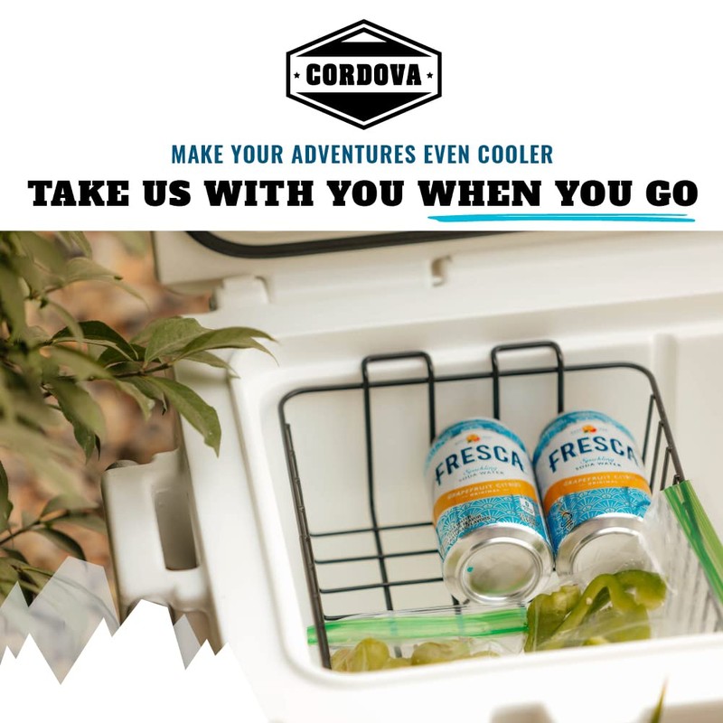 Cordova Outdoors Basecamp Class Wire Basket, Black, 48 qt