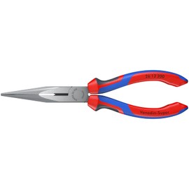 Knipex Pinza Punta Larga con Corte 8 con Mango Ergonómico, 200 mm