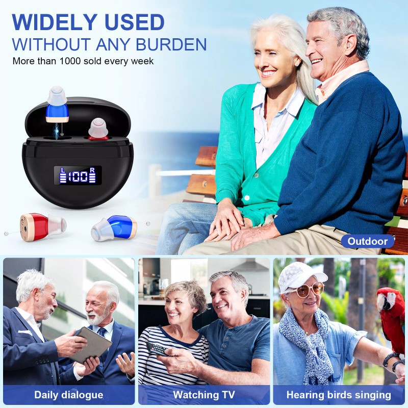 K&FCOPTEE Hearing Aids for Seniors Rechargeable,I