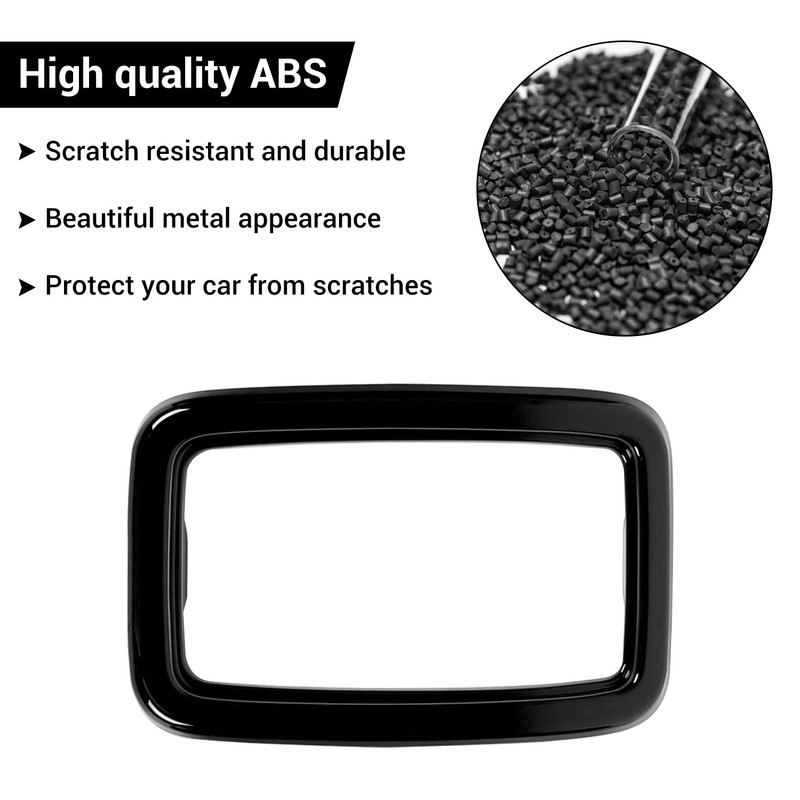 JeCar Front Grill Rings Grille Inserts Cover Trim Kit for