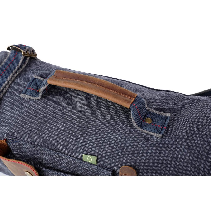 Hill Side Canvas Sling Bag (Navy)
