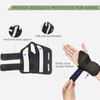 Chesoon 2 Pack Sport Wrist Braces with Removable Plastic Plate