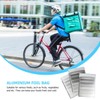 GANAZONO 100 Bolsas Térmicas para Alimentos de Aluminio con Aislamiento