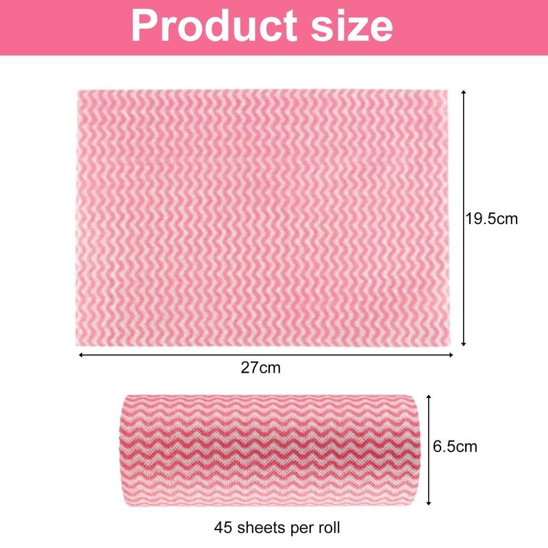 dogmoon J Cloth Roll, 4 Rolls All Purpose Cloths, 180