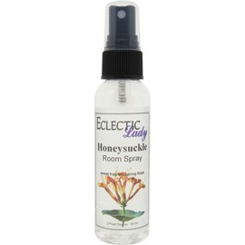 Honeysuckle Room Spray, 4 Ounces, No Artificial Colors, Parabens, or Preservatives - Fragrant Aromatic Room Mist For Home, Room, Office