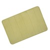 Olive Microfibre Memory Foam Bathroom Bath Mat With Non Slip