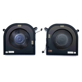 Bestparts New Genuine CPU+GPU Cooling Fan Replacement for Dell XPS 17 (9700 9710 9720), Precision 5750 5760, P/N: 00XR6Y 0C4YVP