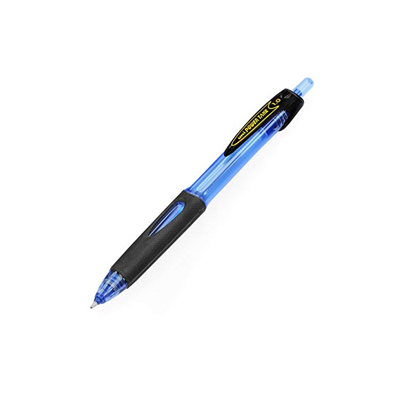 Uni-Ball SN-220SF Power Tank Retractable Ballpoint Pen 1mm Blue Ink
