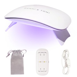 DANNI & TONI UV Light UV Lamp for Gel Nail Mini Size Comapact Travel Size