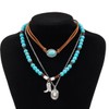 Boho Necklaces for Women Western Necklace Layer Western Cowgirl Hat