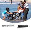 OATIPHO 2Pcs Adjustable Wheelchair Footrest Straps Calf Holder for Enhanced